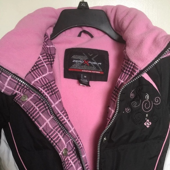 ZeroXPosur girl’s ski jacket - Picture 3 of 4